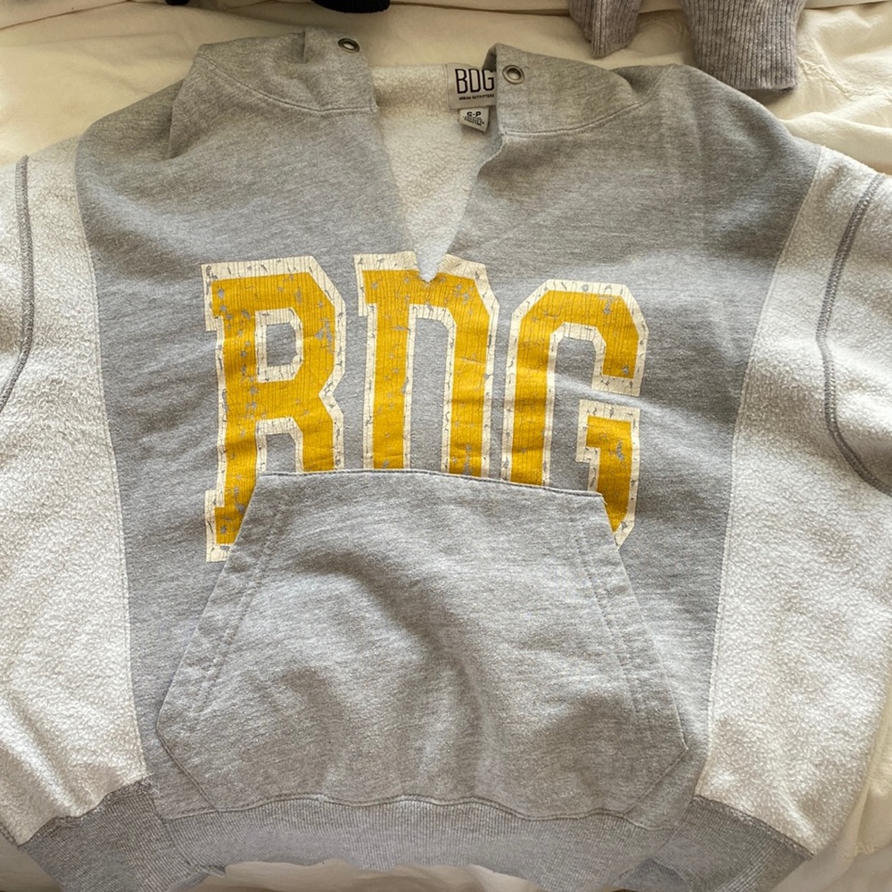 Reverse hoodie